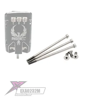 Exalt Complete Titanium Screw Kit (6) (Spec Phoenix Motor) (EXA0231S)
