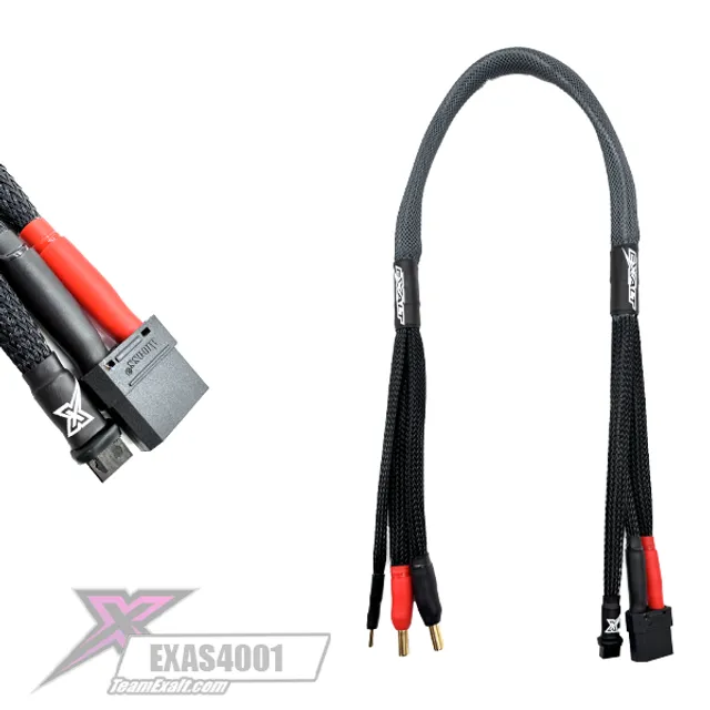 Exalt 2s Specialized ProCharge Cable (XT90) (Junsi iCharger 456 &amp; 458DUO) w/5mm Bullet Connector (EXAS4001)