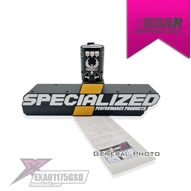 Exalt &quot;Phoenix&quot; Gold Spec DIRT Class Brushless Motor (17.5T) (EXA01175GSD)