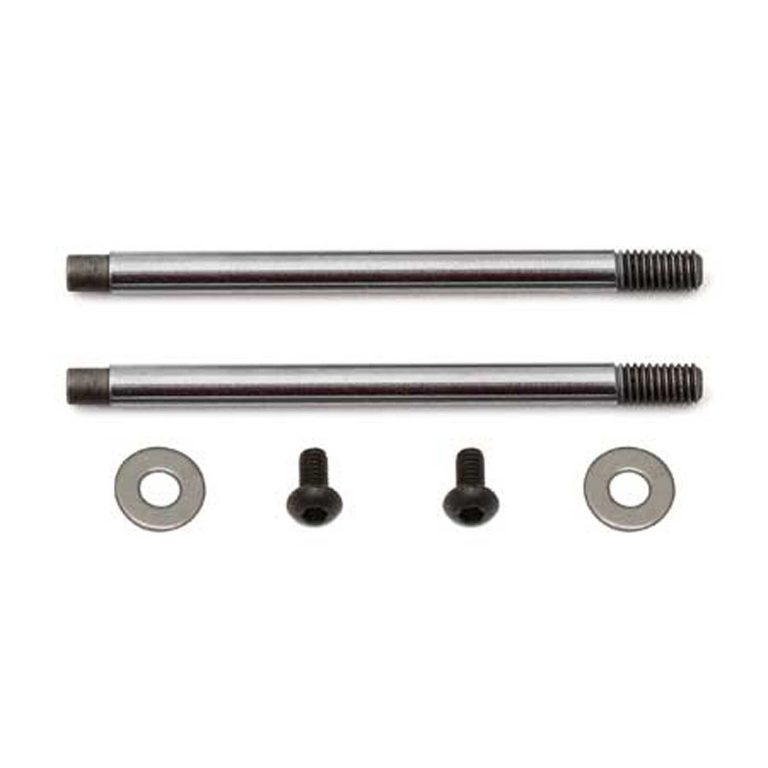 Team Associated Factory Team 3x23mm Shock Shaft V2 Chrome - 91618