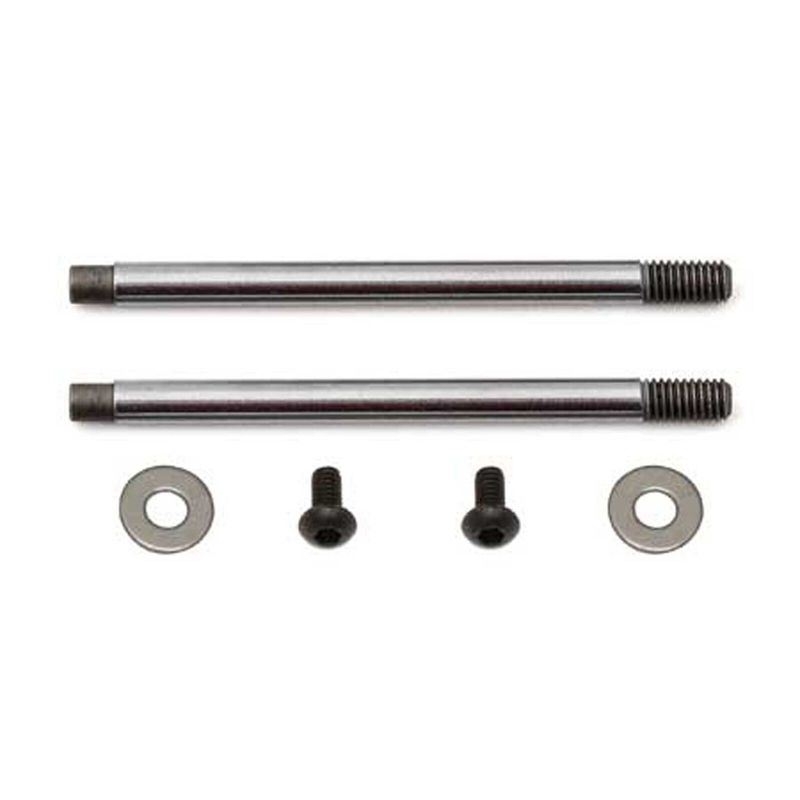Team Associated Factory Team 3x23mm Shock Shaft V2 Chrome - 91618
