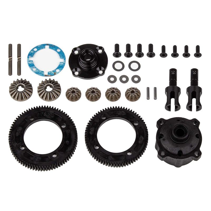 Team Associated RC10B74.1 LTC Differential Set, Center - 92355