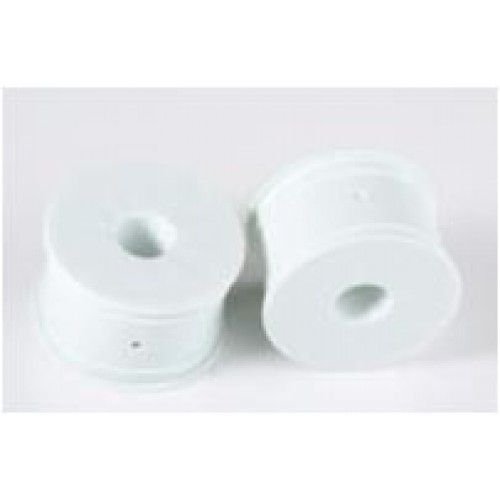 LC Racing 1/14 Truggy Rim Pair of 2 (WHITE) - L6150