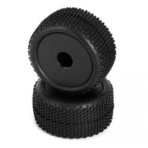 LC Racing 1/14 Truggy Block Pin Heavy Duty Tire Black - L6249
