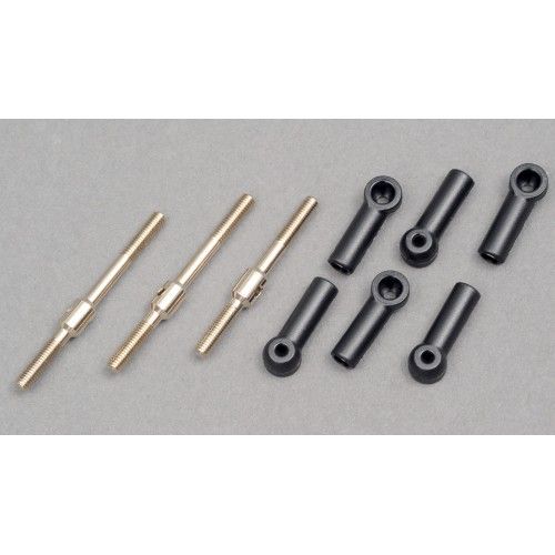 LC Racing Turnbuckle, Ball Caps Set - L6019