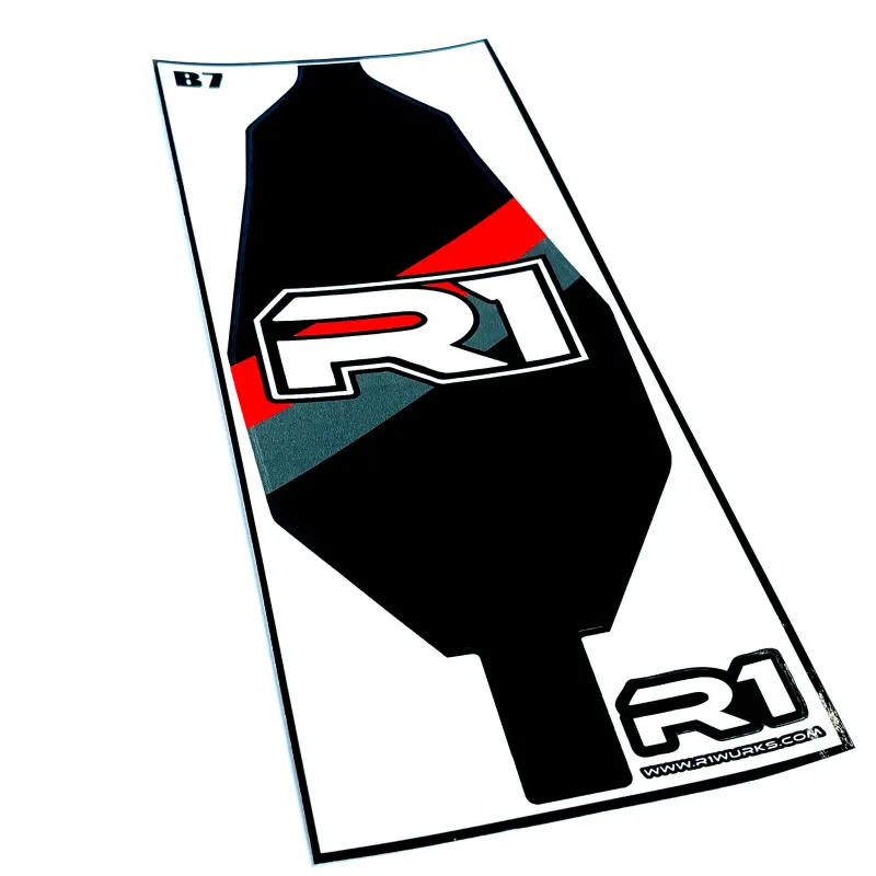 R1WURKS (B7 Series) Chassis Protector (Red) - 900070-4