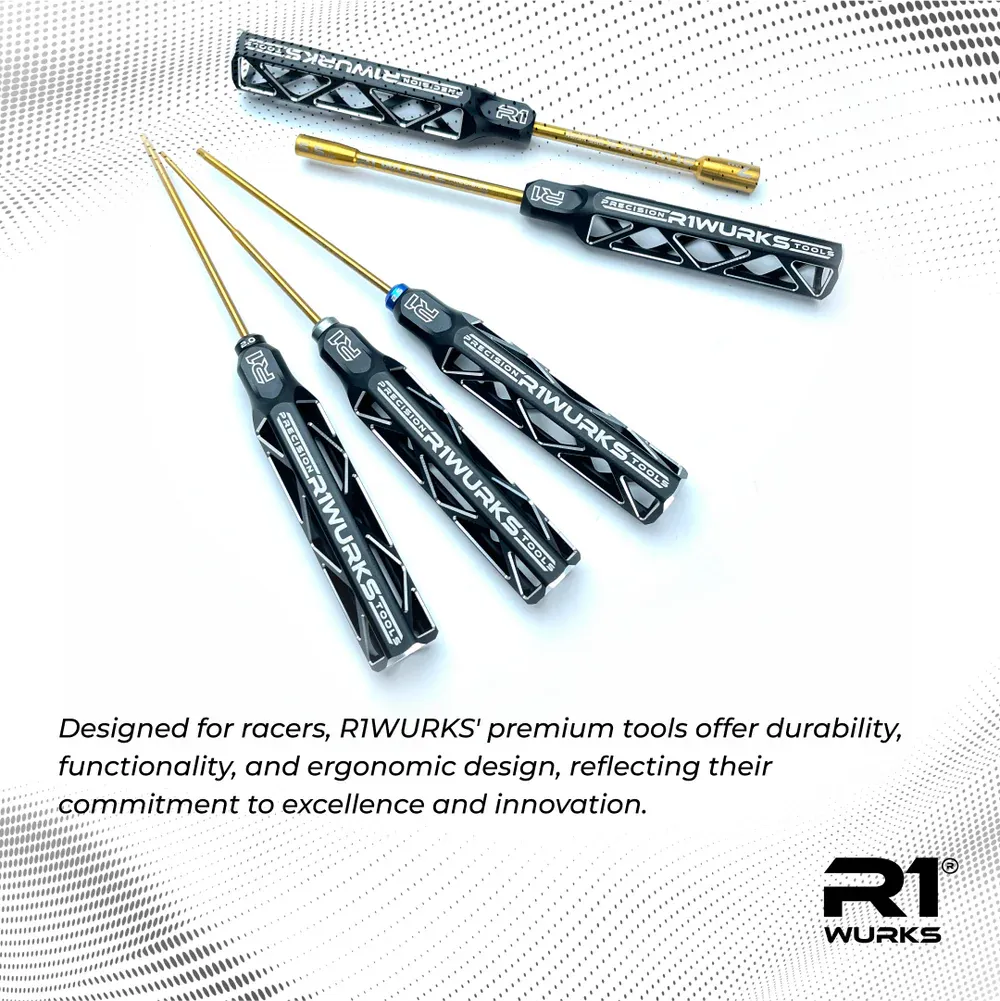 R1WURKS Premium Hex/Nut Driver Tool Set, Metric - 900041