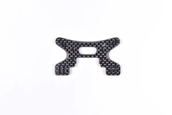 Vision Racing Team Associated B74.2 Carbon Fiber Front -4mm Gullwing Shock Tower 5mm - 00405