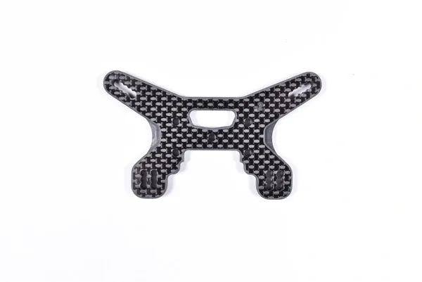 Vision Racing Team Associated B74.2 Carbon Fiber Rear -2mm Shock Tower 5mm - VRC00406 Vision Racing Team Associated B74.2 Carbon Fiber Rear -2mm Shock Tower 5mm - VRC00406