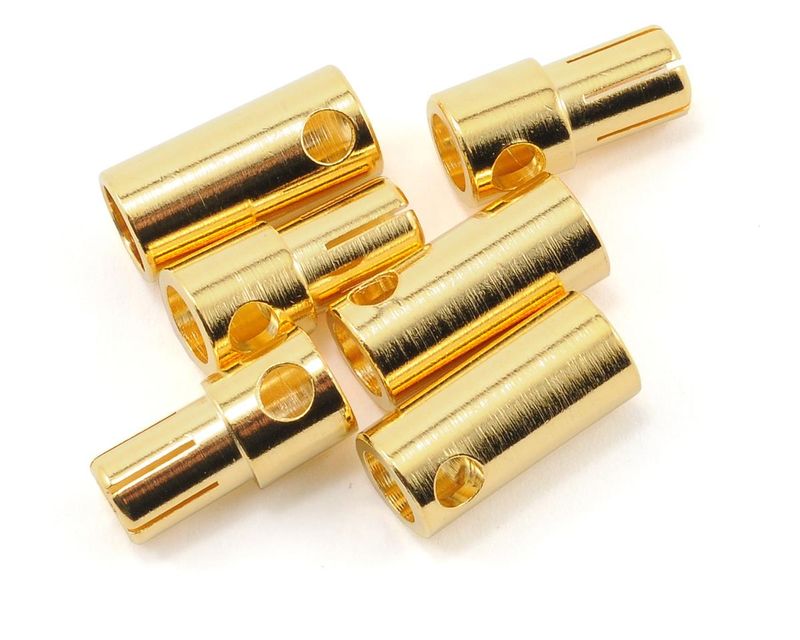Castle Creations 5.5mm High Current Bullet Connector Set - CSE095-0008-00
