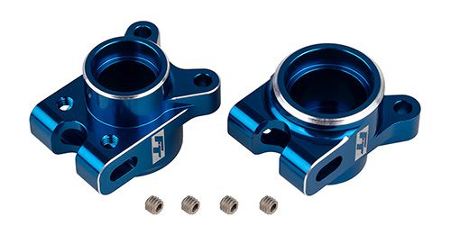Team Associated Factory Team RC10B7 FT Rear Hub Set, blue - 92471