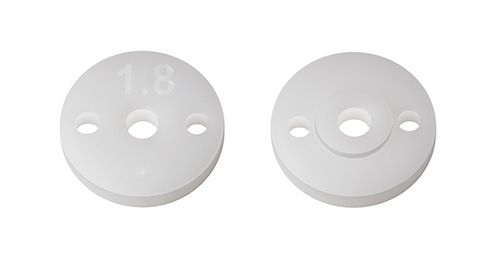 Team Associated Factory Team 13mm 2mm Shock Piston (2) (2x1.8mm) - 91938