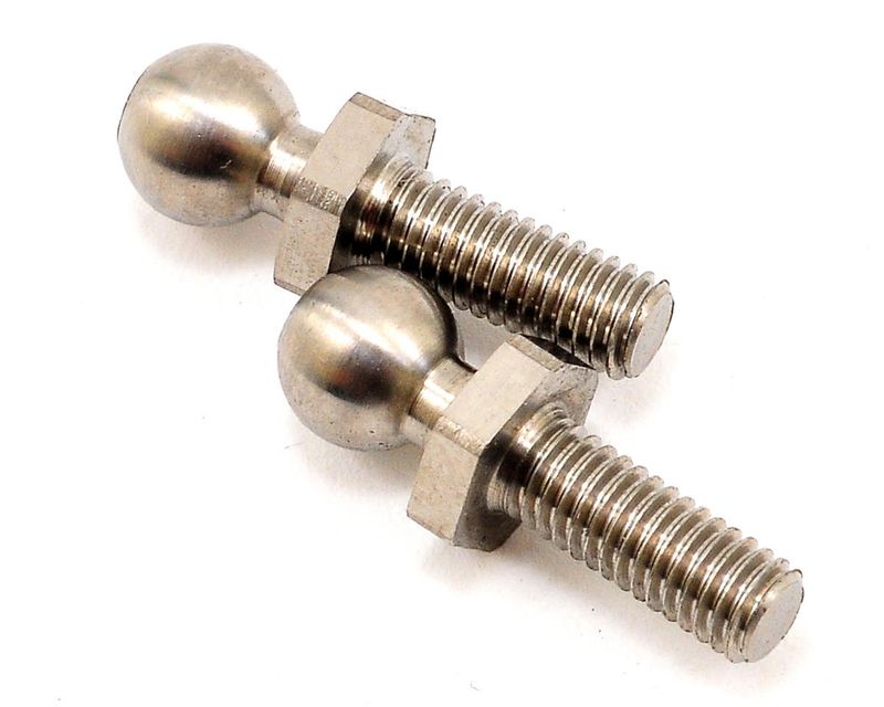Team Losi Racing 4.8x8mm Titanium Ball Stud Set (2) - TLR6031
