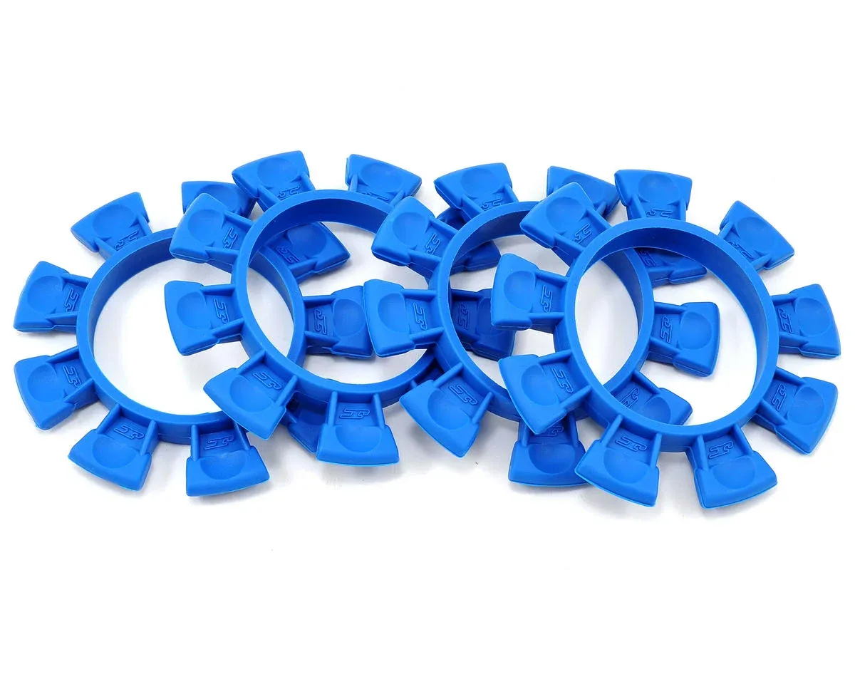 JConcepts &quot;Satellite&quot; Tire Glue Bands (Blue) - 2212-1