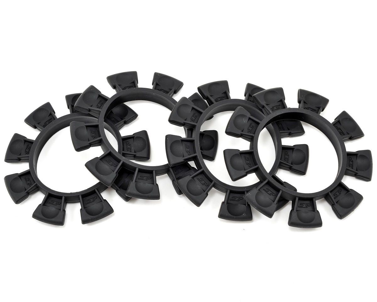 JConcepts &quot;Satellite&quot; Tire Glue Bands (Black) - 2212-2
