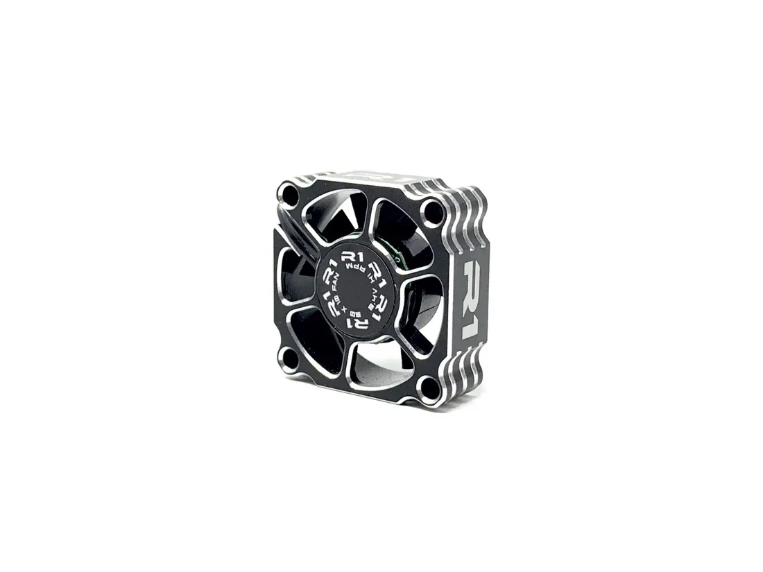 R1WURKS 8.4V 6 Spoke Aluminum 30mm Low Profile ESC Fan - 060027