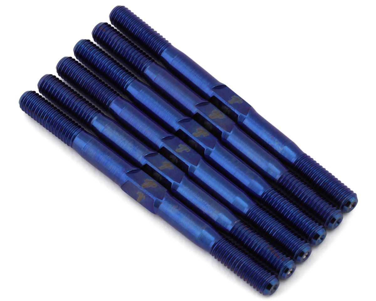 1UP Racing RC10B7/RC10B7D Pro Duty Titanium Turnbuckle Set (Blue) - 740115