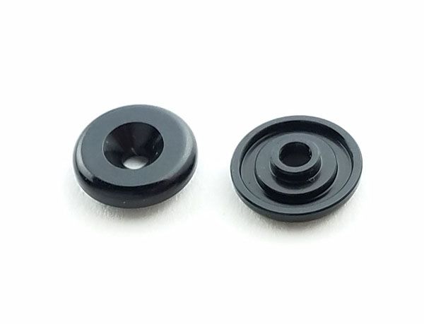 CUSTOM WORKS ALUMINUM WING MOUNT BUTTONS FOR SPRINT CAR - 3428