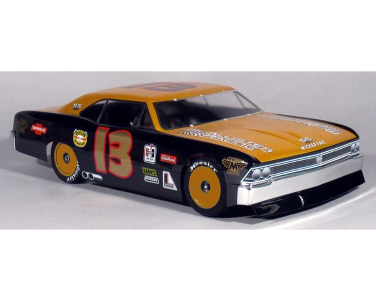 McAllister Racing Chevelle 1/10 Street Stock Oval Body (Clear) (.040) - MCA306