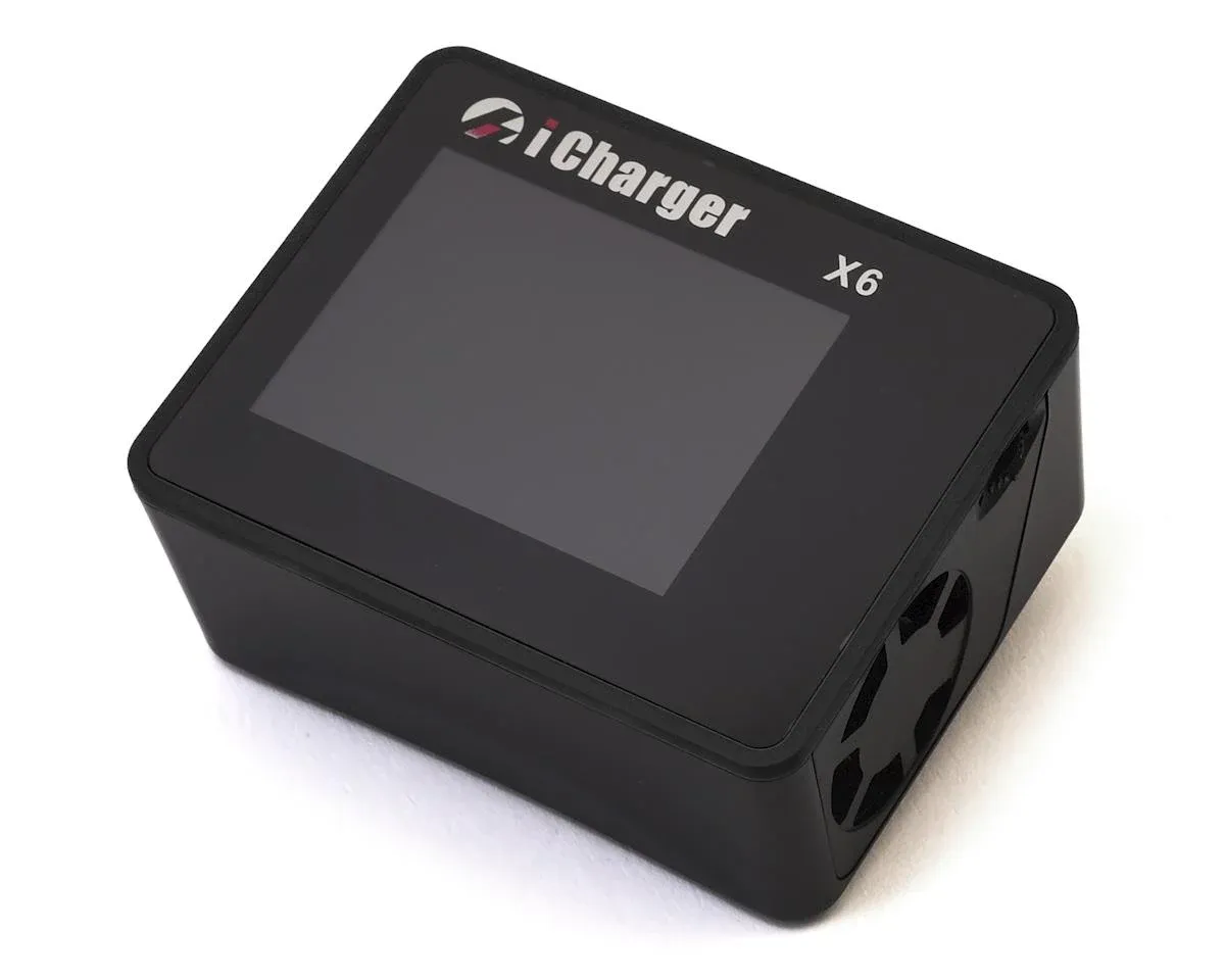 Junsi iCharger X6 Lilo/LiPo/Life/NiMH/NiCD DC Battery Charger (6S/30A/800W) - JUN-X6AMN