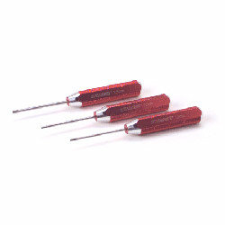 Dynamite Machined Hex Driver Metric Set, Red - DYN2904