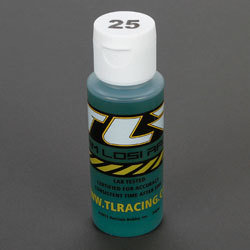 TLR Silicone Shock Oil, 25WT, 250CST, 2oz - TLR74004