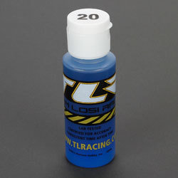 TLR Silicone Shock Oil, 20WT, 195CST, 2oz - TLR74002