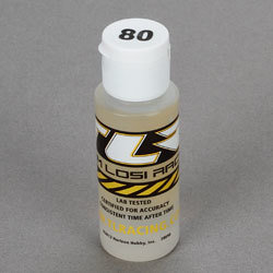 TLR Silicone Shock Oil, 80WT, 1014CST, 2oz - TLR74016