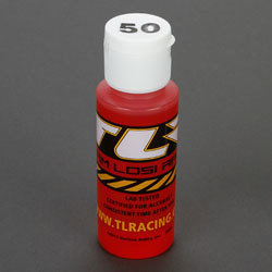 TLR Silicone Shock Oil, 50WT, 710CST, 2oz - TLR74013