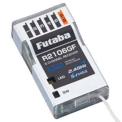 Futaba R2106GF 2.4GHz FHSS 6-Channel Micro Receiver - R2106GF