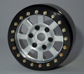 SSD RC 1.9&quot; ASSASSIN WHEELS (SILVER) (2) - SSD00139