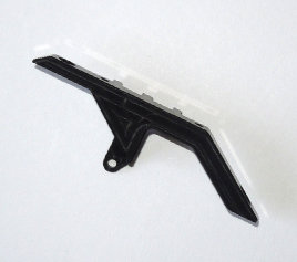 SSD DIAMOND REAR AXLE UPPER LINK MOUNT (BLACK) - ssd00087