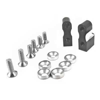Hot Racing Black Aluminum Servo Mount - SCP2401
