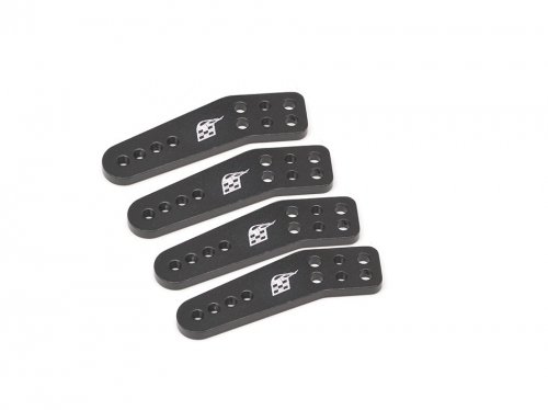 Boom Racing Aluminum Shock Hoop Extension Mount 4 pcs - BRQ90311-2