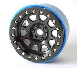 SSD RC 2.2&quot; D HOLE PL WHEELS (BLACK) - SSD00152
