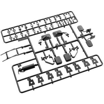 Axial Racing Exterior Detail Parts Tree Black - AX80038