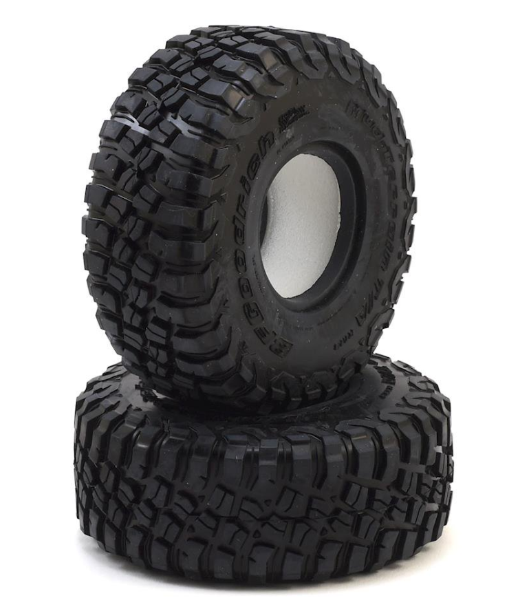 Pro-Line BFGoodrich Mud-Terrain T/A KM3 1.9" Rock Crawler Tires (Predator) - 10150-03