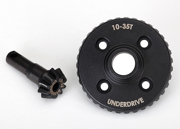 Traxxas Ring gear, differential/ pinion gear, differential (underdrive, machined) - 8288
