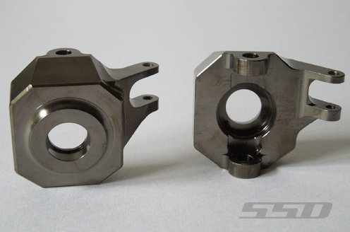 SSD RC SCX10 II AR44 Heavy Brass Steering Knuckles - SSD00193