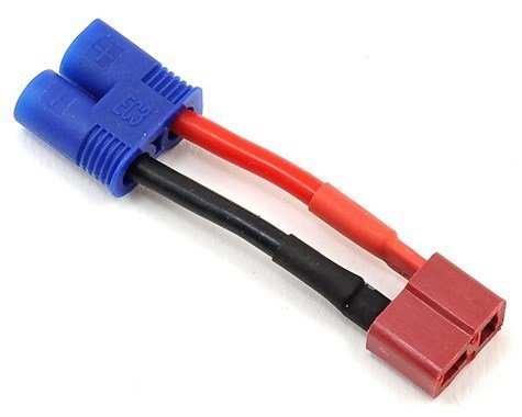 ProTek RC EC3 Style to T-Style Ultra Plug Adapter (Male EC3/Female Ultra) - PTK-5234