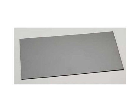 Evergreen Scale Models Black Styrene Sheets, .04x6x12&quot; - EVG9515