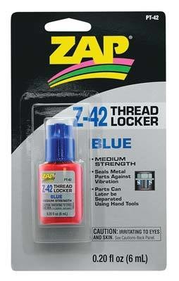 Pacer Technology Z-42 Blue Thread Locker (0.20oz) - pt-42