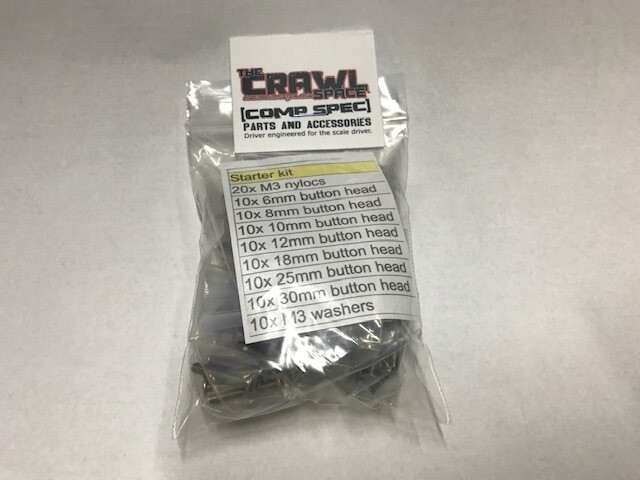 Comp Spec Starter Screw Pack 1 (100 pcs) - CSstarterscrew