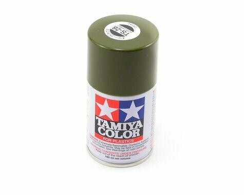 Tamiya TS-28 Olive Drab Lacquer Spray Paint (100ml) - TAM85028 Tamiya TS-28 Olive Drab Lacquer Spray Paint (100ml) - TAM85028