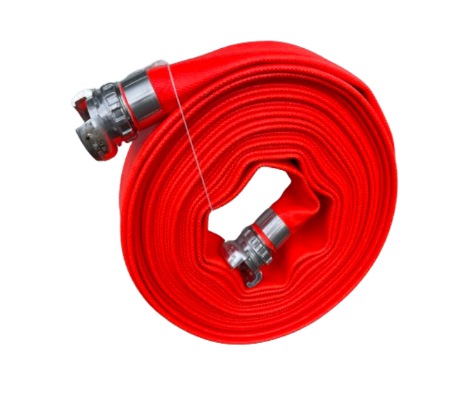 Tuyau eau incendie sapeurs-pompiers REMIFLEX SPECIAL DN70 - 20 m orange - avec raccords DSP