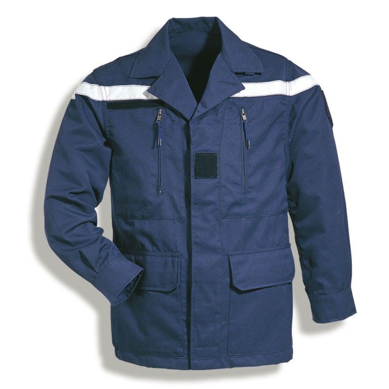 Veste F1 sapeurs-pompiers fermeture à boutons MARTINAS