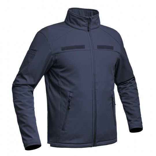 Veste Softshell Fighter Marine Nationale bleu marine A10 EQUIPMENT