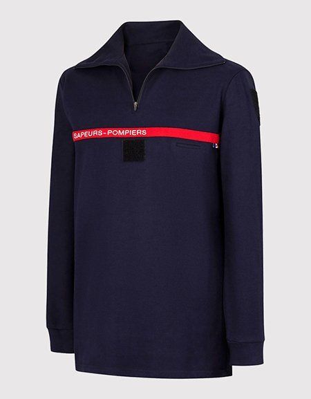 Polo manches longues sapeurs-pompiers double face type B EUROPA KIMACHE