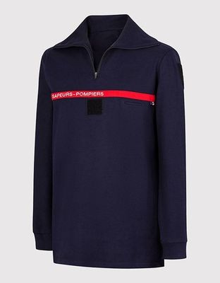 Polo manches longues sapeurs-pompiers double face type B EUROPA KIMACHE