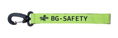 Porte gants jaune avec auto-agrippant BG-SAFETY